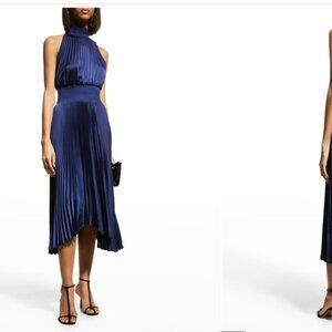 Perfect condition - A.L.C. Renzo Midi Blue Dress Size 6